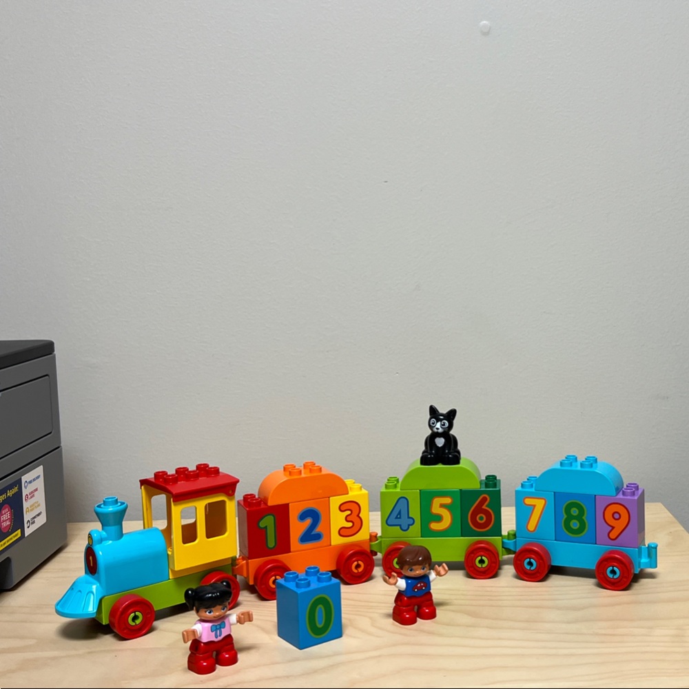 LEGO DUPLO 10847 Number Train – Learn to Count – Toddler Preschool Toy Ages 2–5